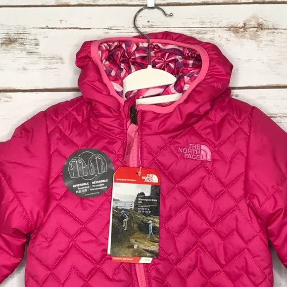 NWT The North Face Perrito Reversible Water Repellent Hooded Jacket! - Picture 2 of 14